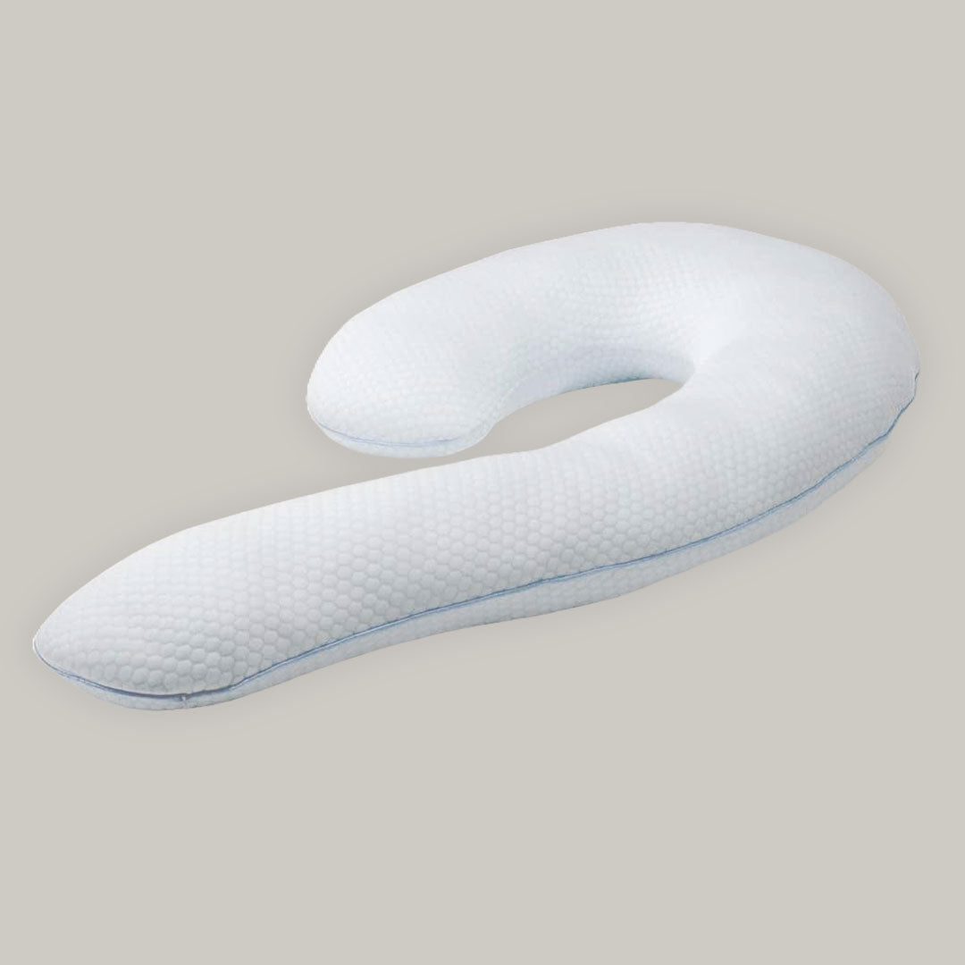 Contour Swan Pillow, Cool XL