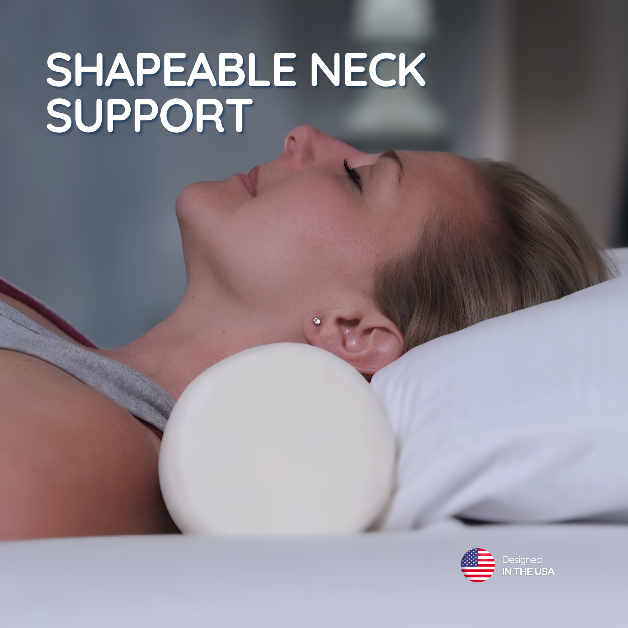 Contour Twist Pillow – Flexible Neck, Body & Travel Support