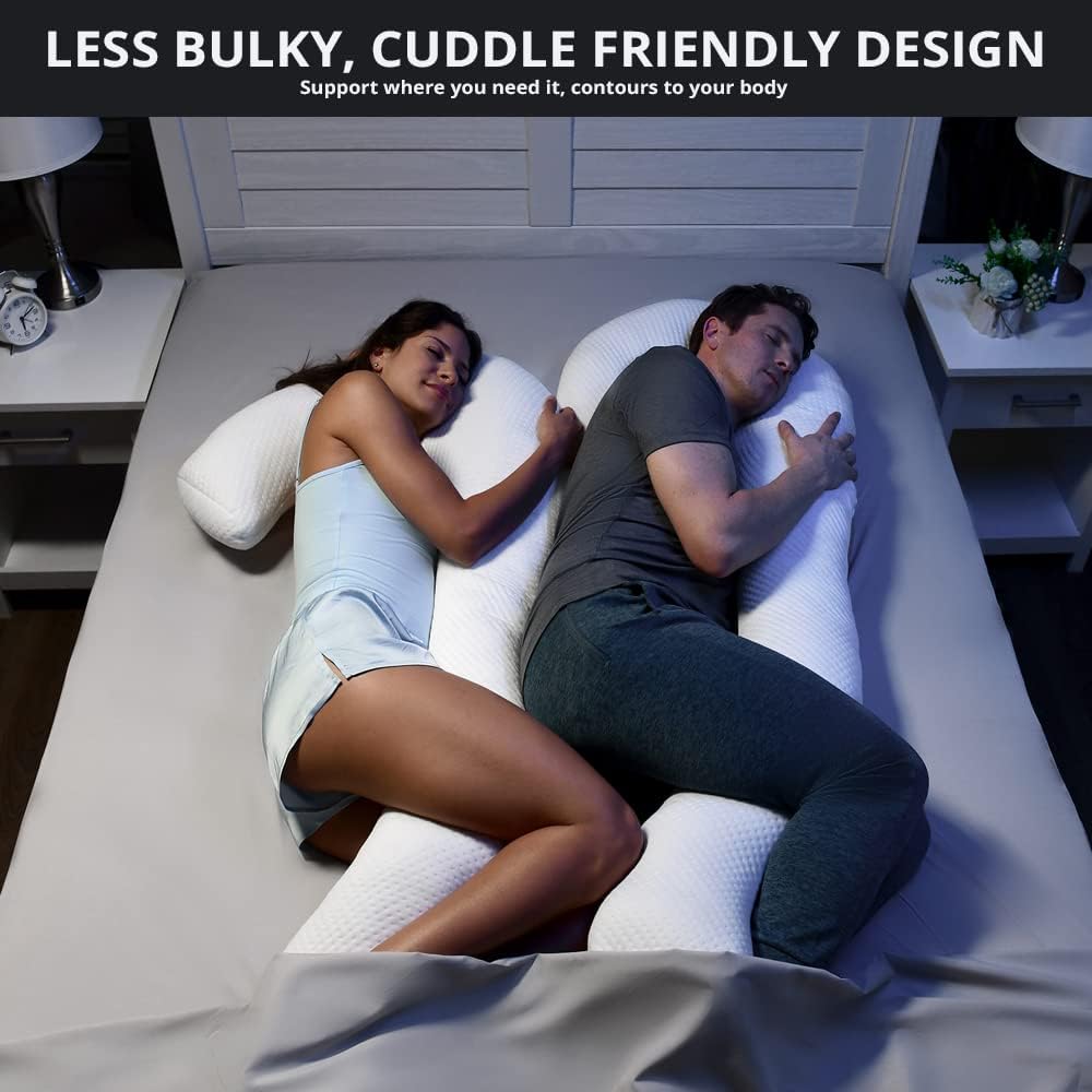 Contour Swan Pillow, Cool XL