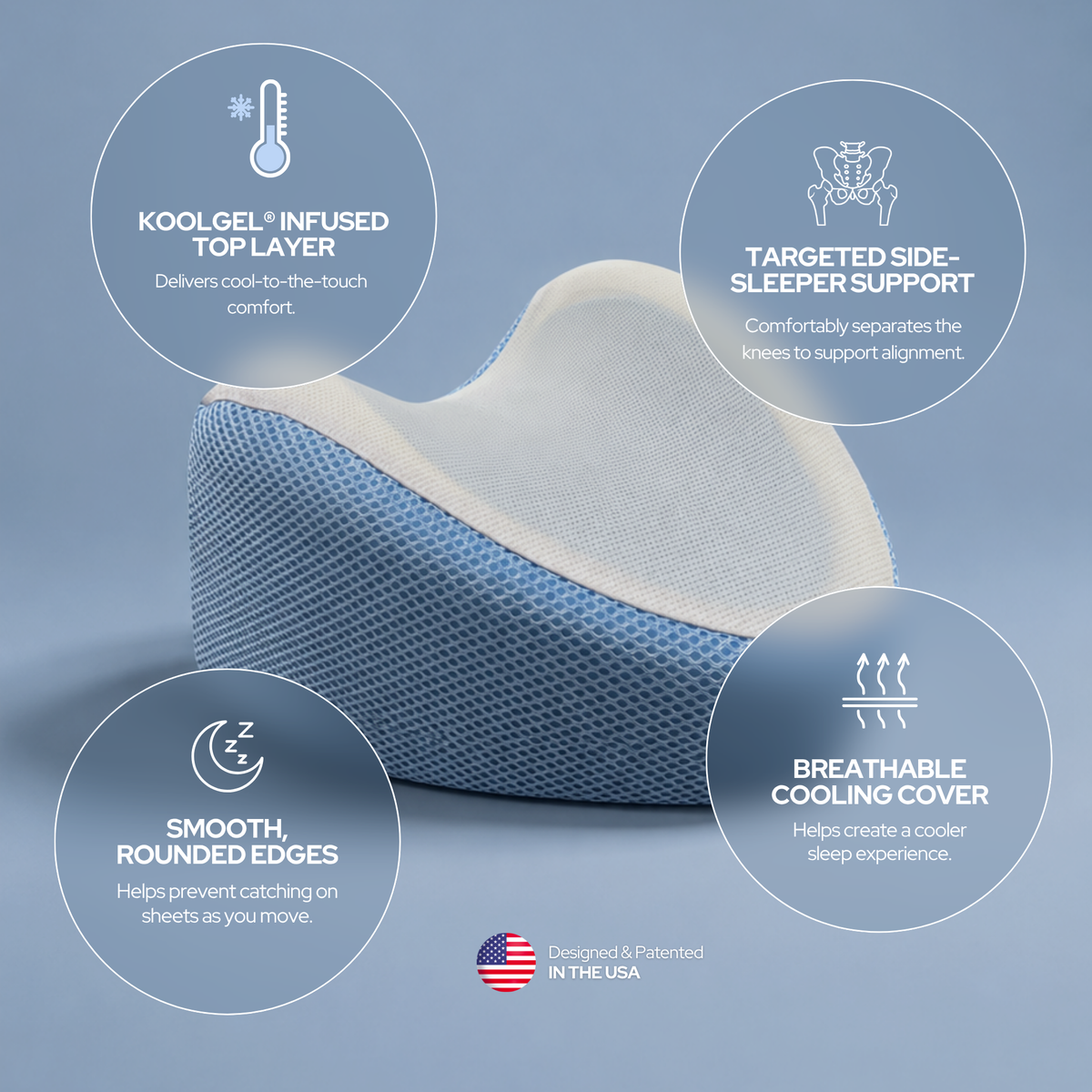 Contour Legacy Cool Leg & Knee Pillow