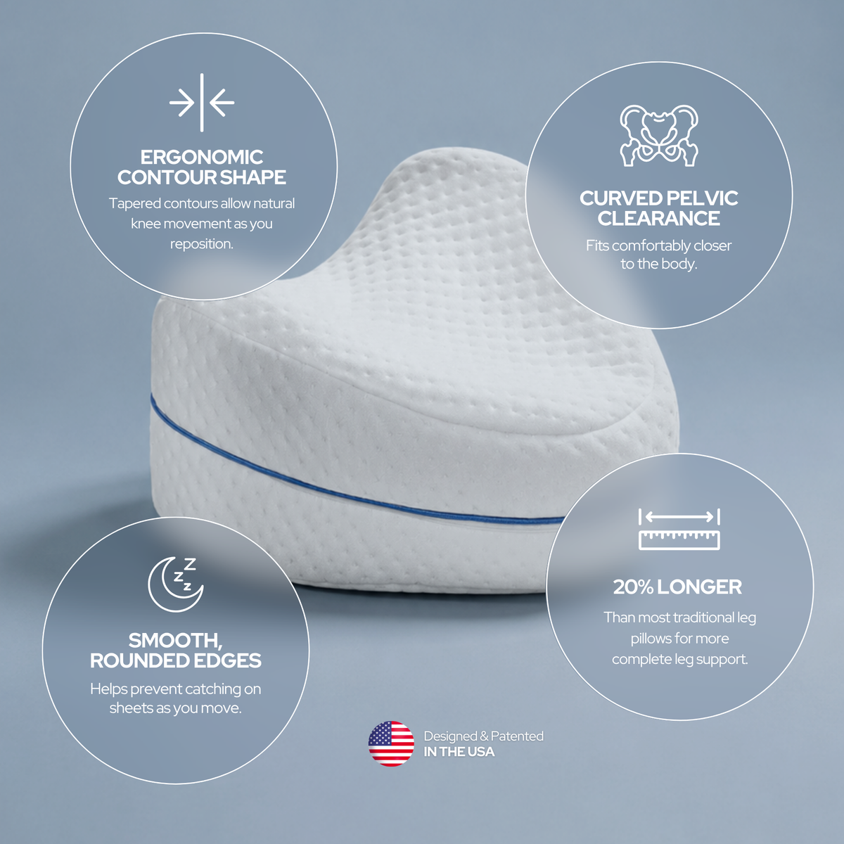 Contour Legacy Leg & Knee Pillow