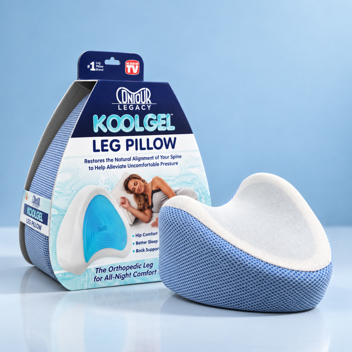 Contour Legacy Cool Leg & Knee Pillow