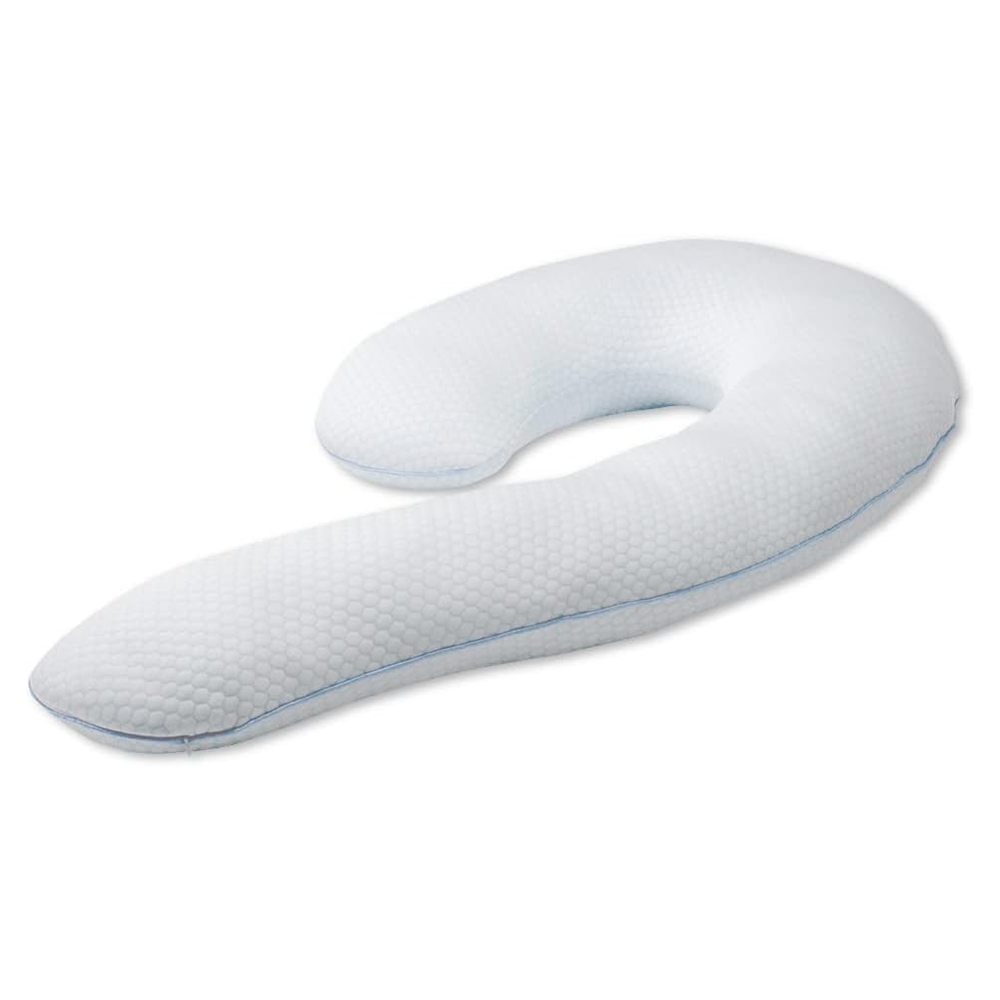 Contour Swan Pillow, Cool XL