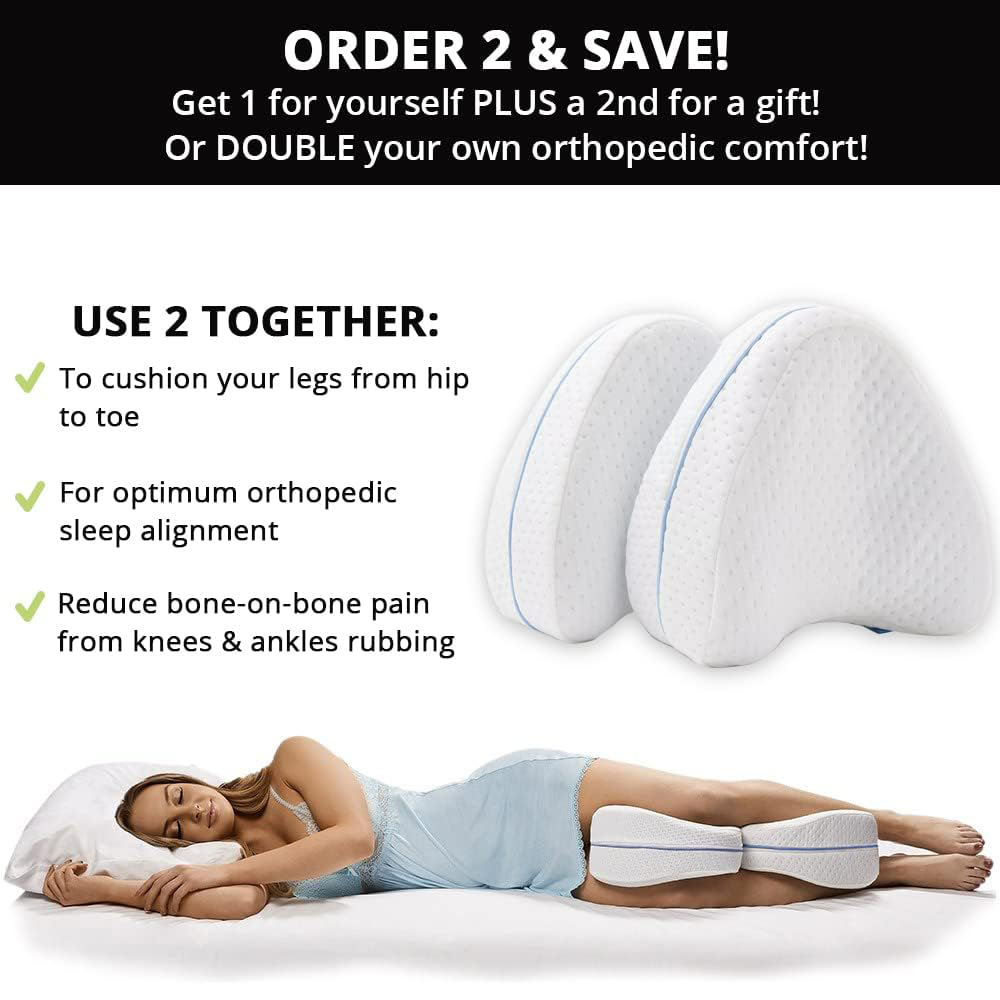 Contour Legacy Leg & Knee Pillow - 2 Pack