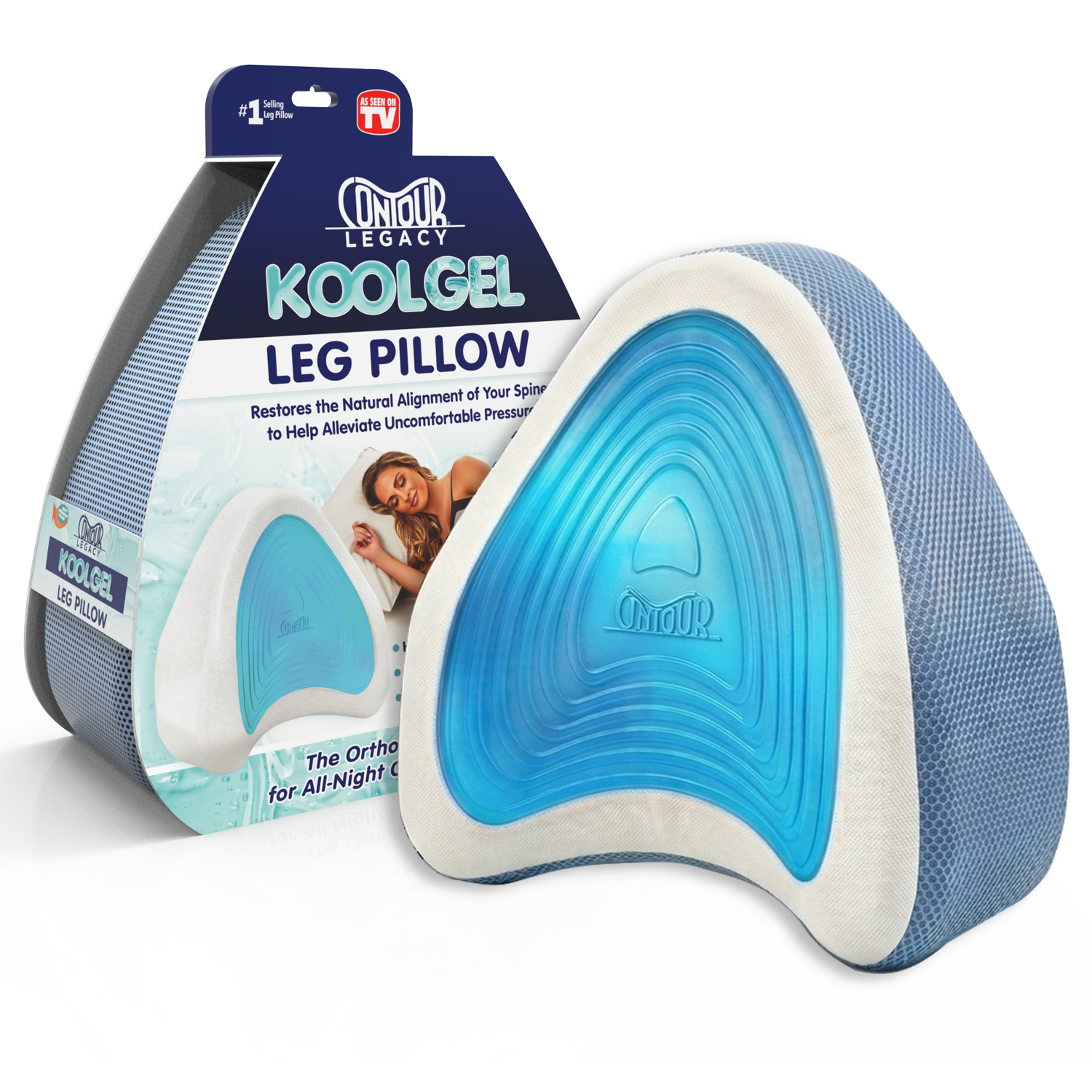 Contour Legacy Cool Leg & Knee Pillow