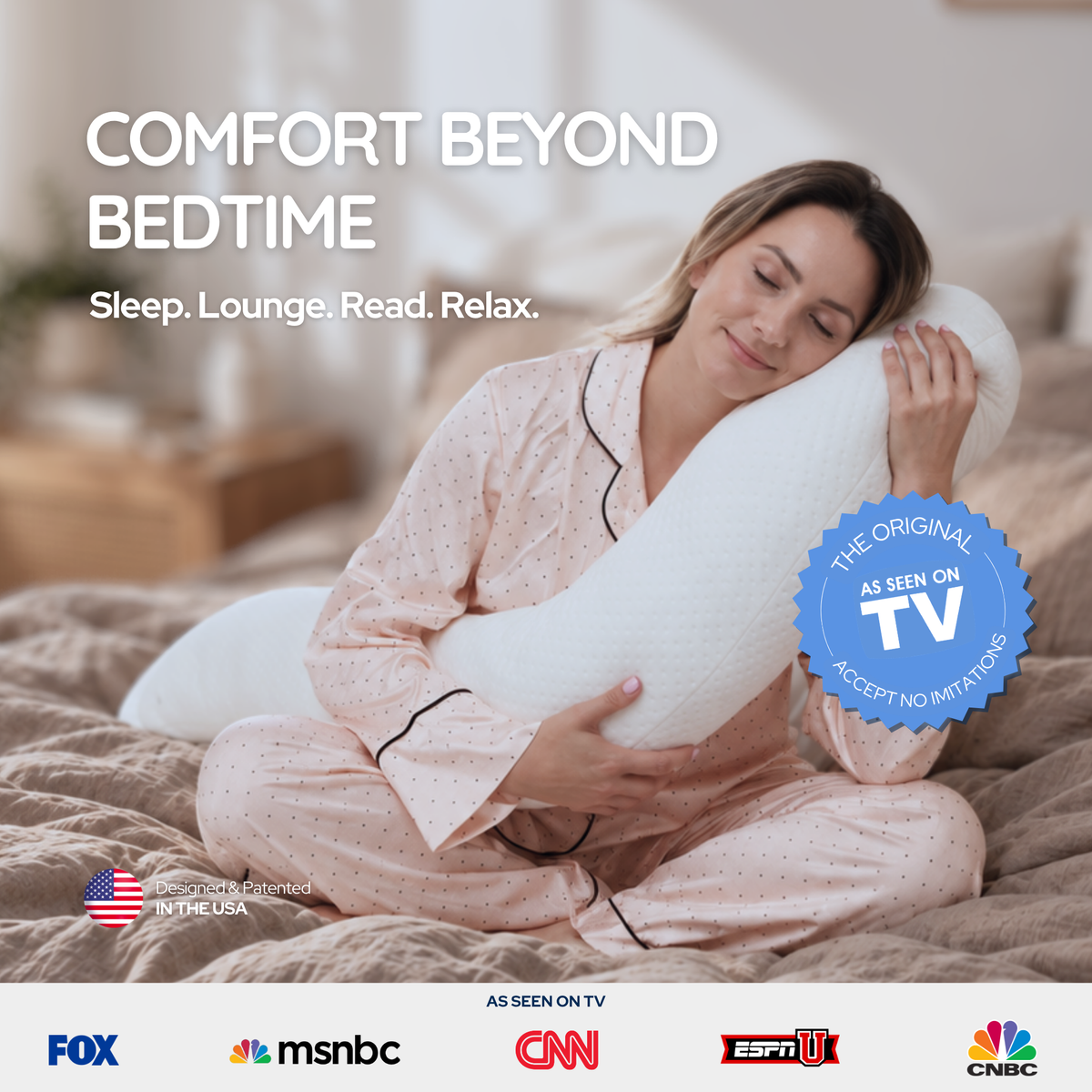 Contour Swan Pillow