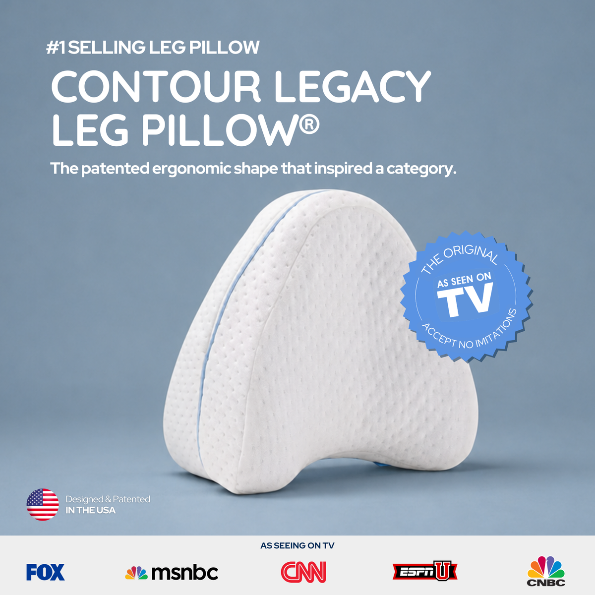 Contour Legacy Leg & Knee Pillow