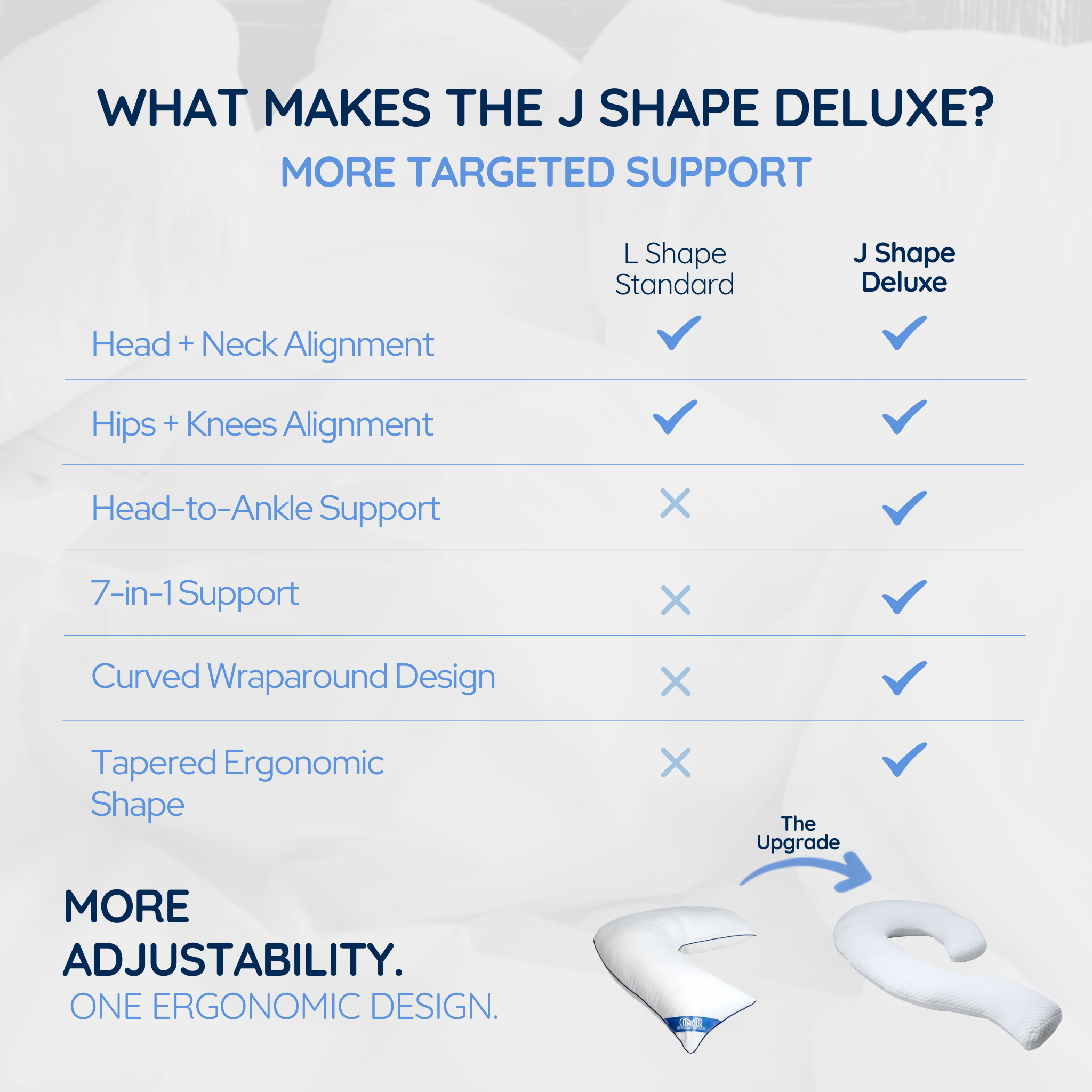 Contour Swan Pillow