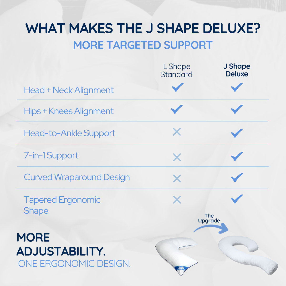 Contour Swan Pillow