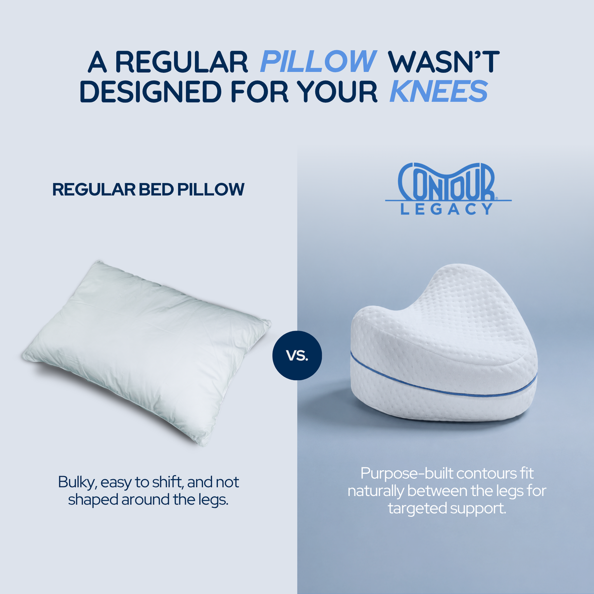 Contour Legacy Leg & Knee Pillow