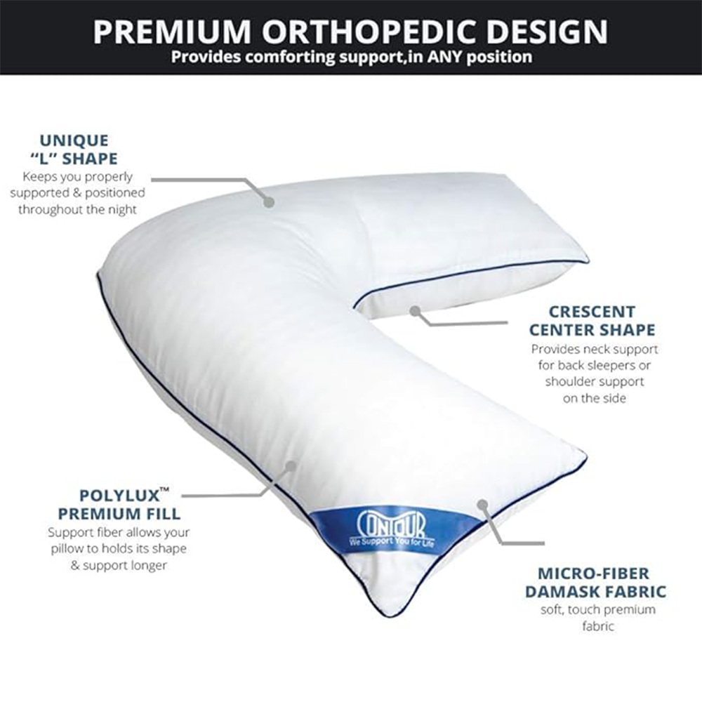 Contour L Shaped Pillow