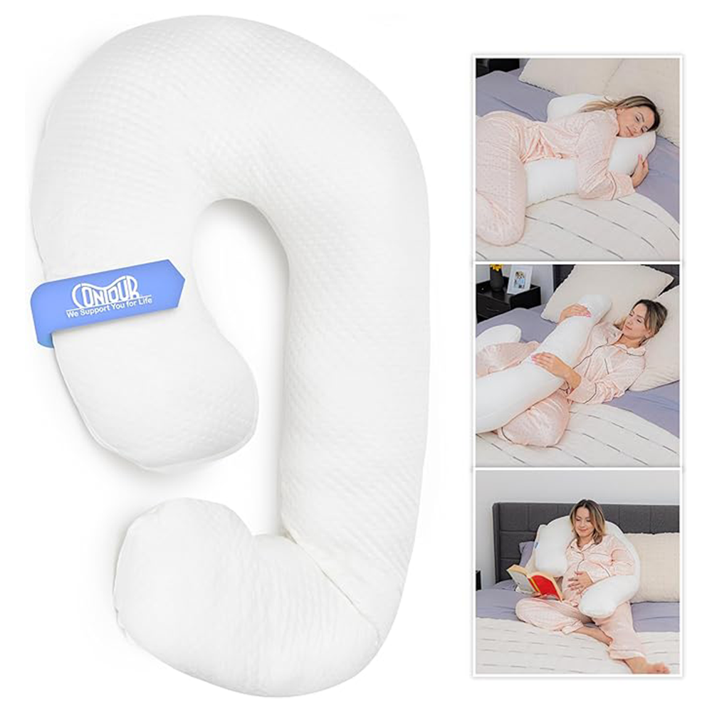 Contour Swan Pillow