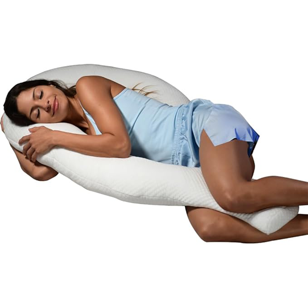 Contour Swan Pillow