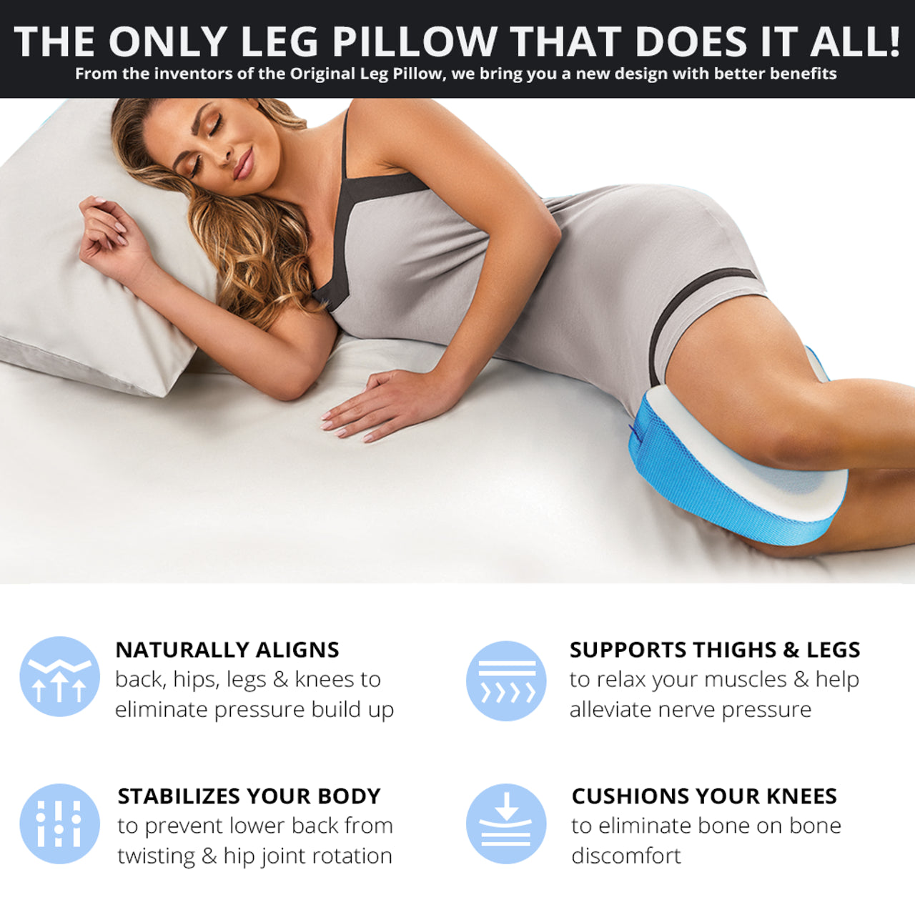 Contour Legacy Cool Leg & Knee Pillow